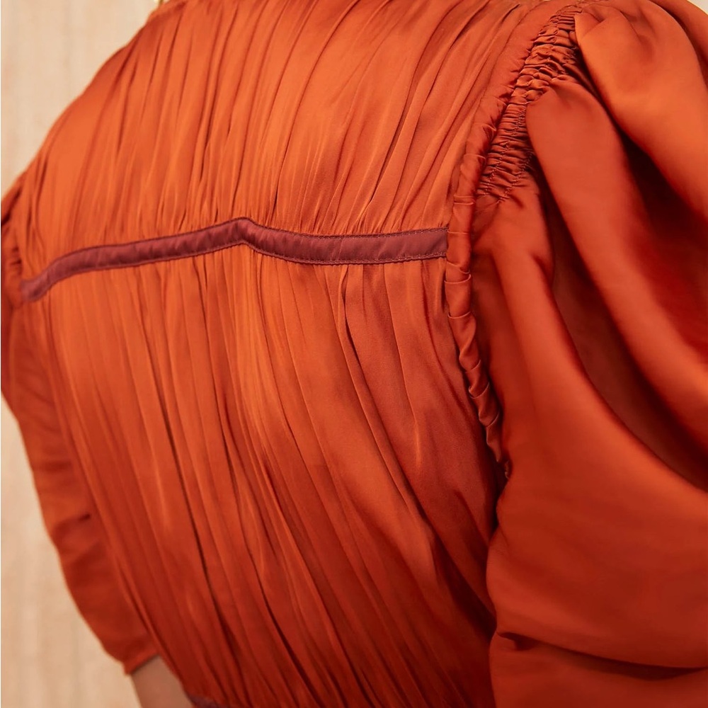 Ulla Johnson - Orange Dress - Size 4 - Picture 5 of 5
